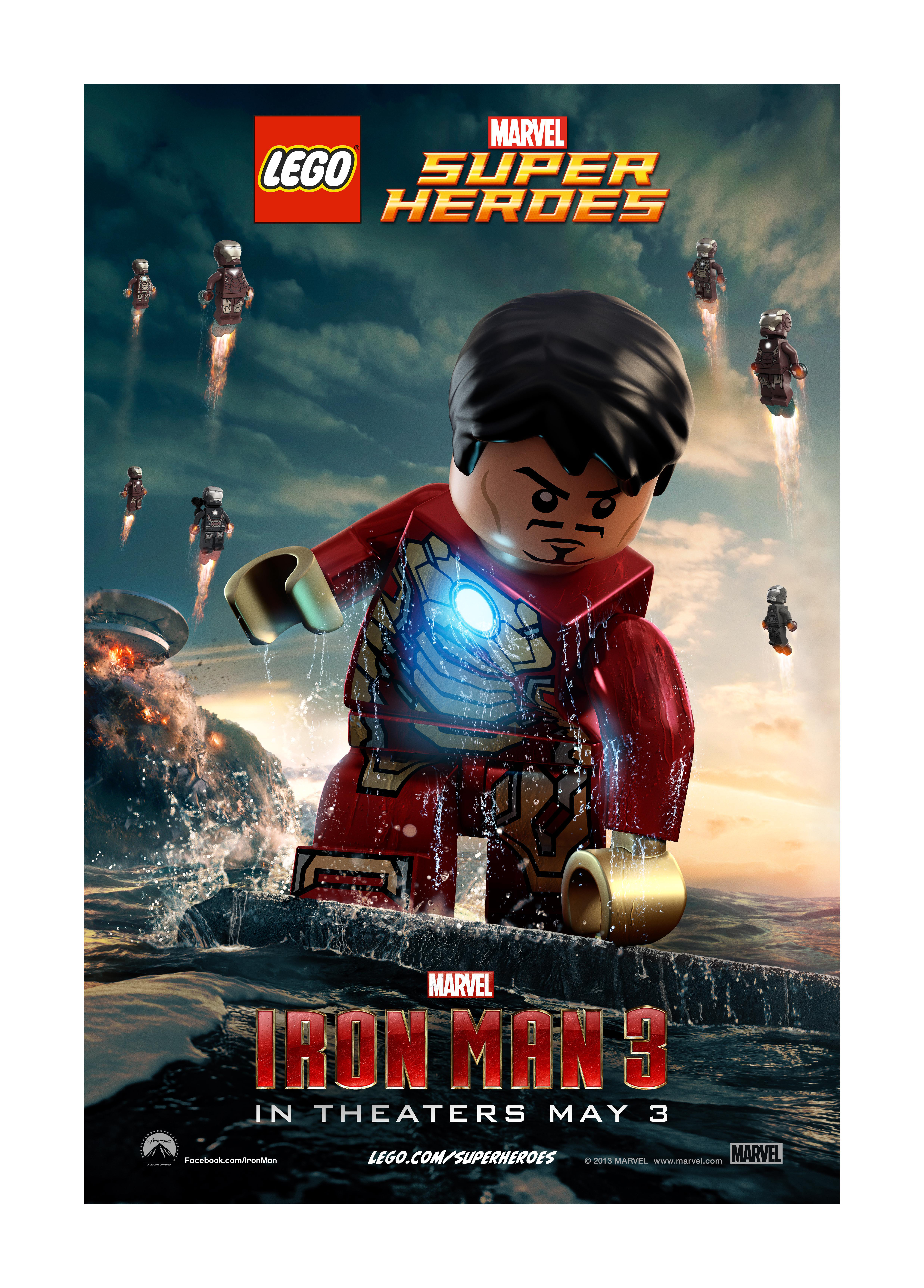 lego iron man dancing