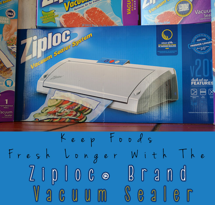 Keep Foods Fresh Longer With The Ziploc® Brand Vacuum Sealer System