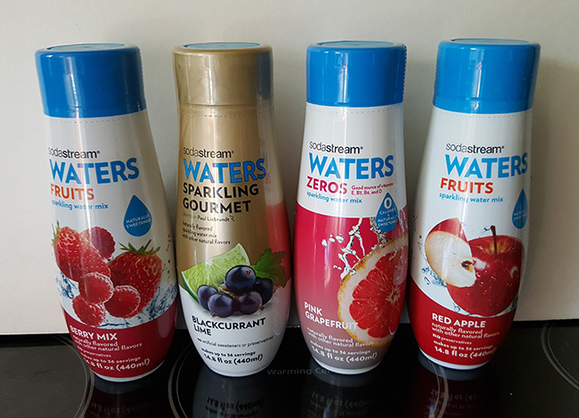SodaStream Sparkling Water Flavors