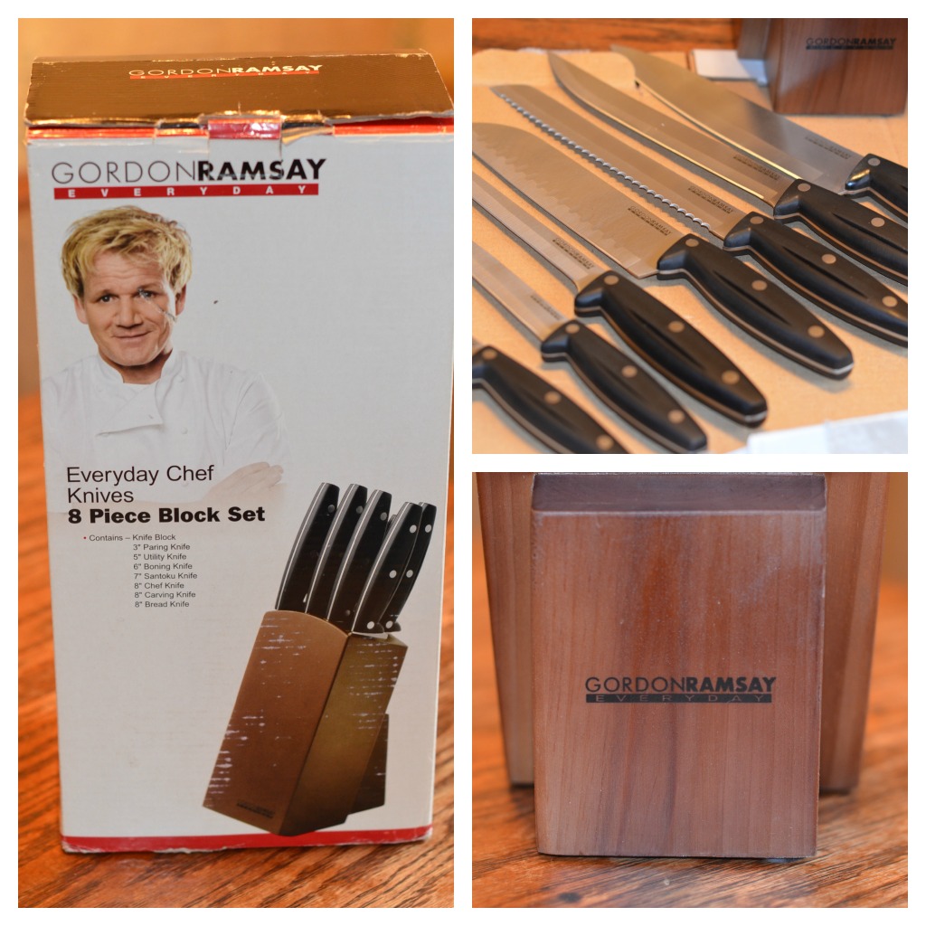 Gordon Ramsay Everyday Chef Knives 8 Piece Block Set Review