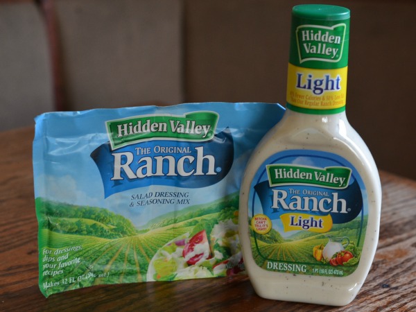 Hidden Valley Ranch Bottle and seasoning packet