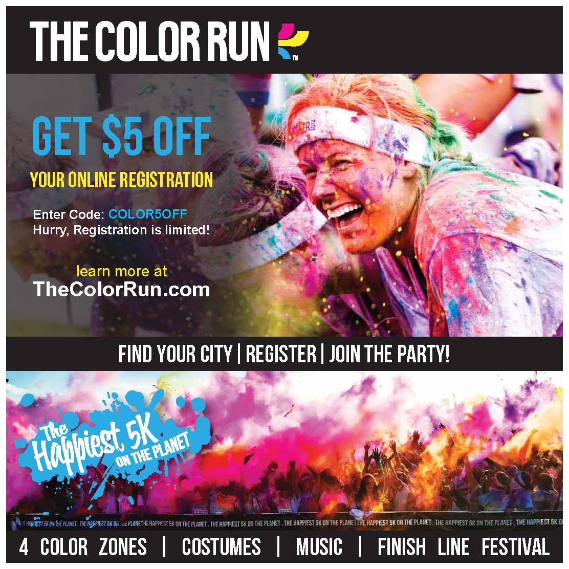 The Color Run Discount