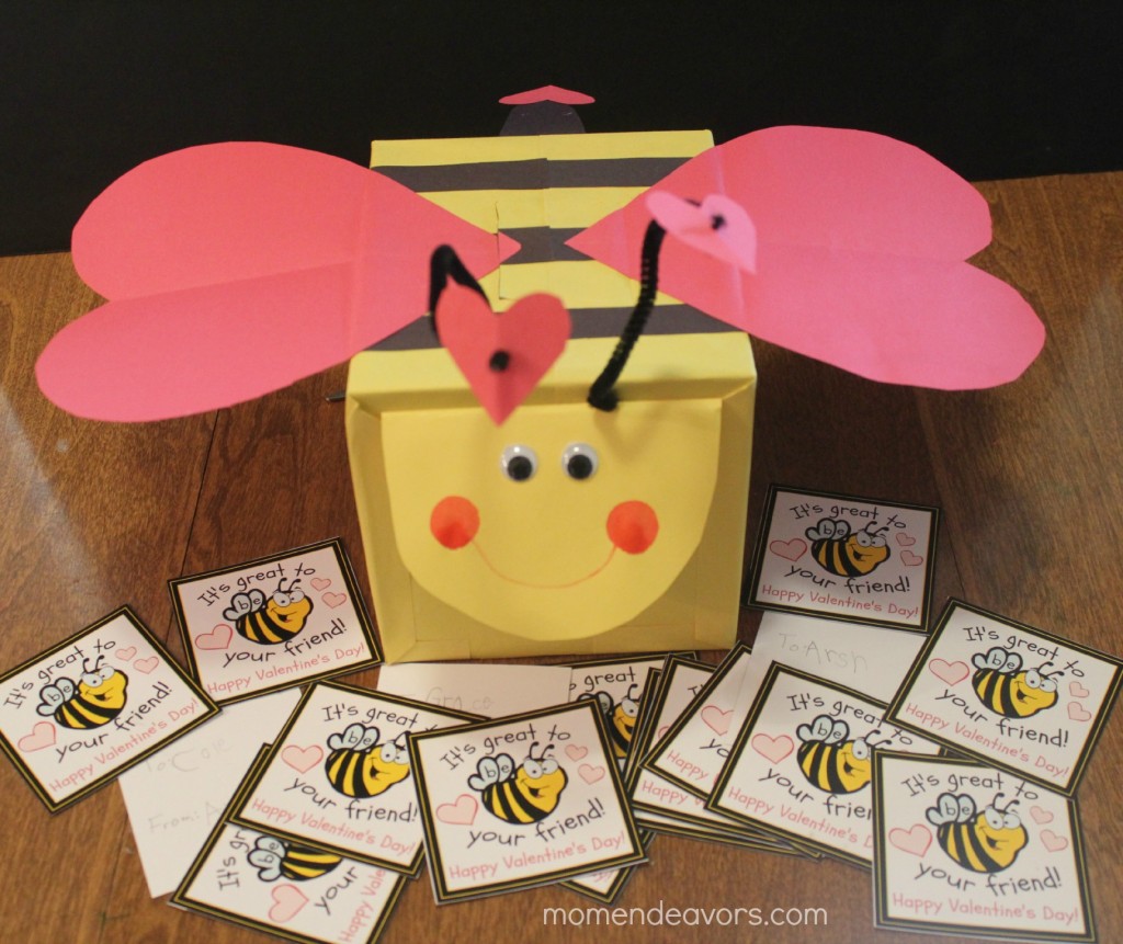 Bee Valentine Box