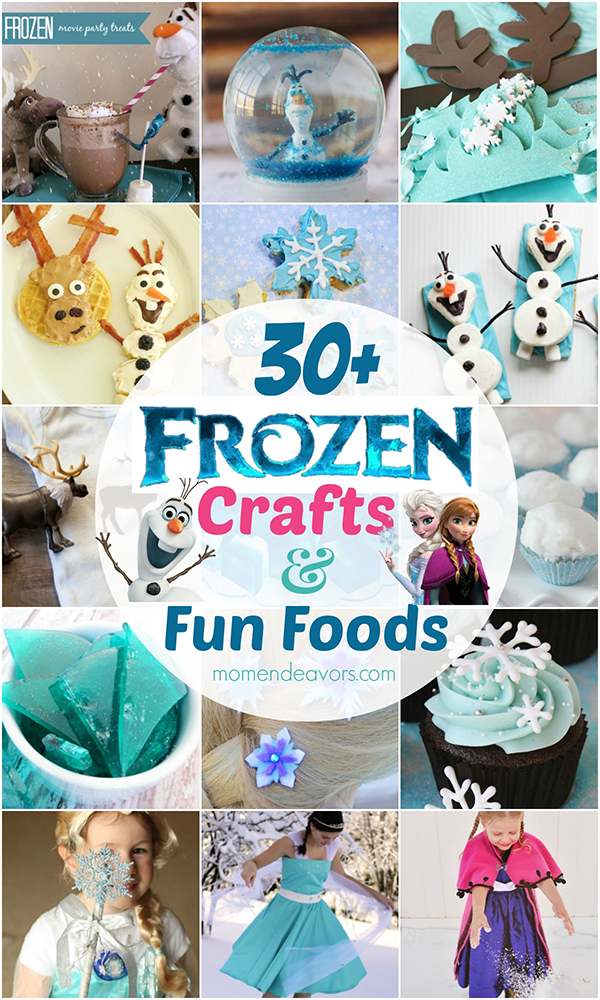 Disney Frozen Crafts and Foods