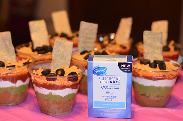 Individual layered dips - #MySecretParty