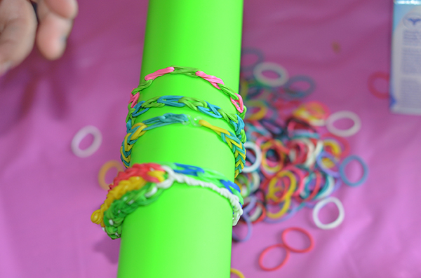 Loom bracelet on Loom Boom