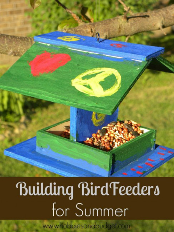 Building bird feeders