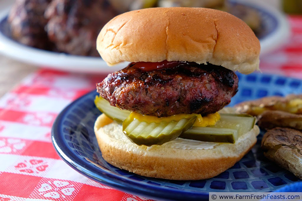 Green Tomato Bacon Jam Burger