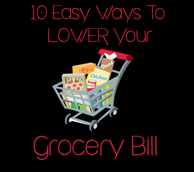 10 Easy Ways To Lower Grocery Bill