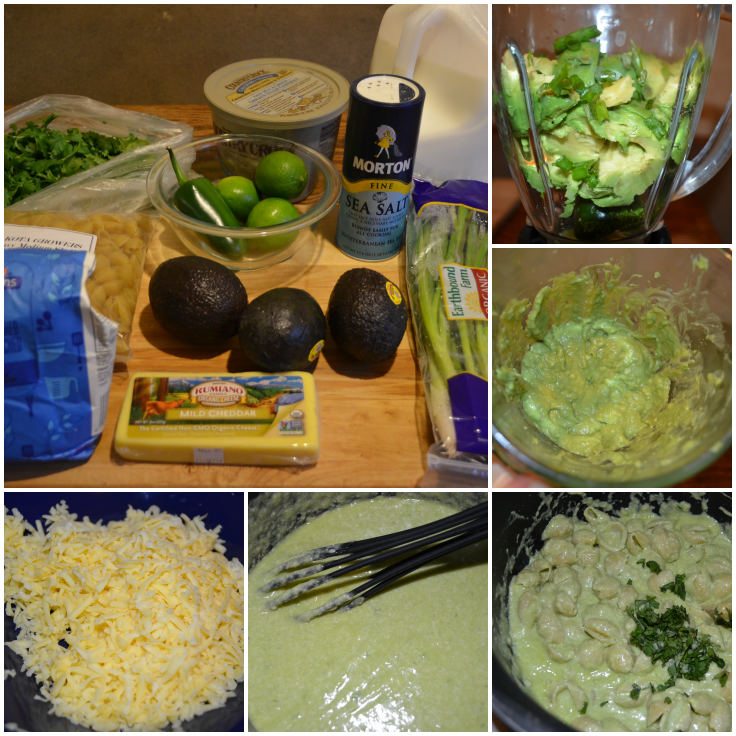 Pasta, cheddar, avocado and lime recipe #PastaFits