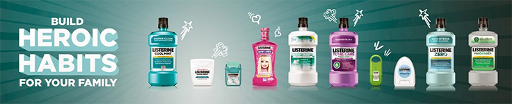 Listerine Heroic Habits