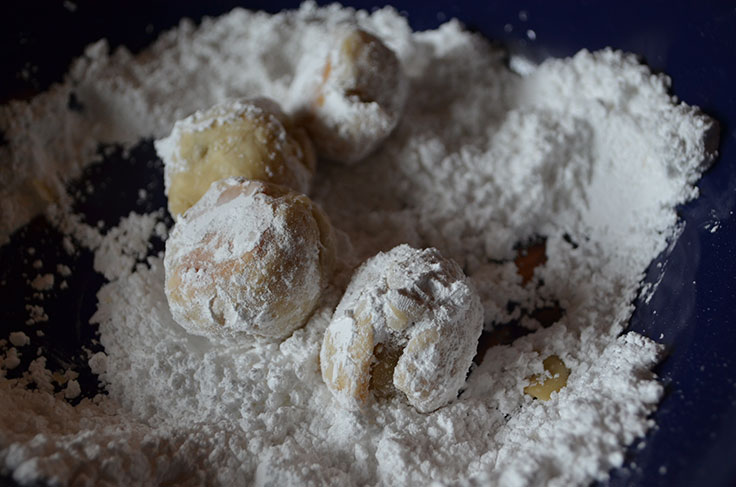 Snowball Cookies with Hershey Kisses