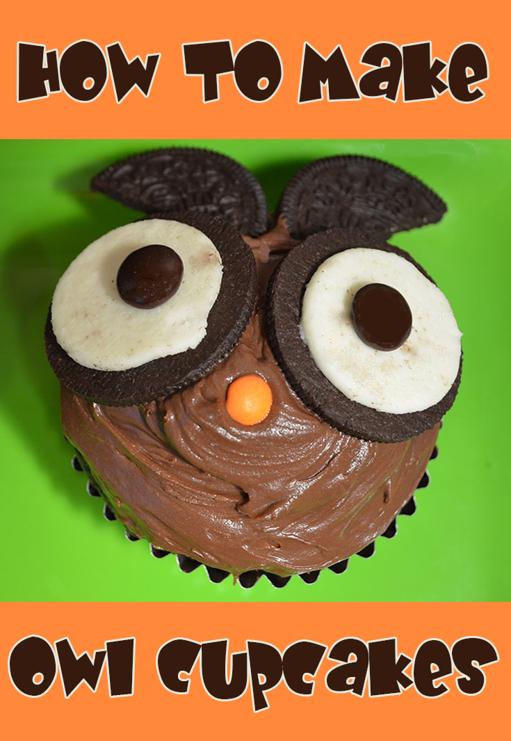 How To Make Owl Cupcakes (Tutorial)