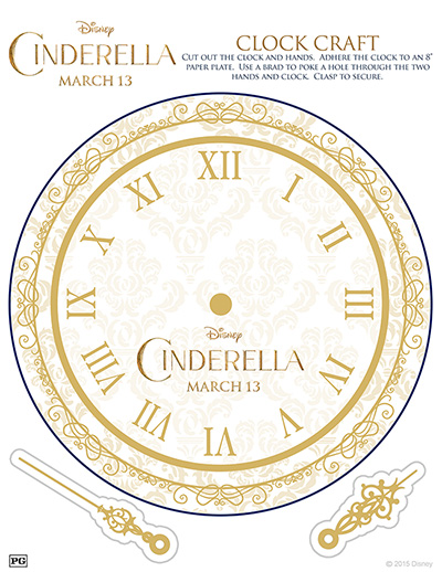 Cinderella-clock-activity