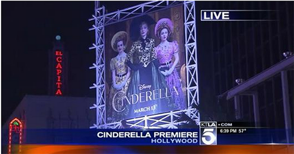 Stars Turn Out for ‘Cinderella’ Premiere in Hollywood