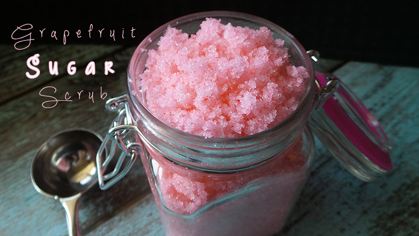 Grapefruit Sugar Scrub Recipe