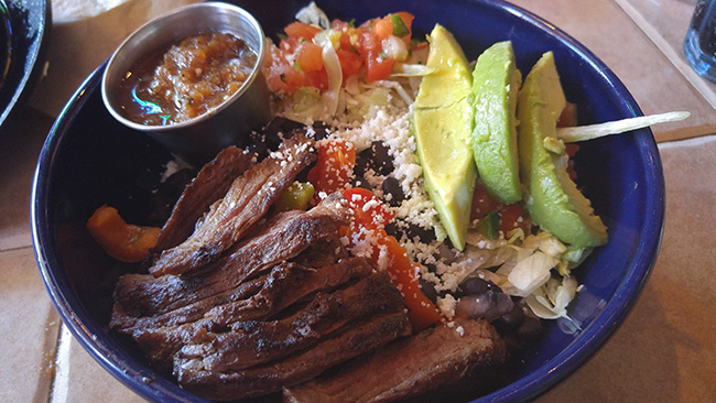 Fajita Steak Border Bowl - On The Border Mexican Grill & Cantina