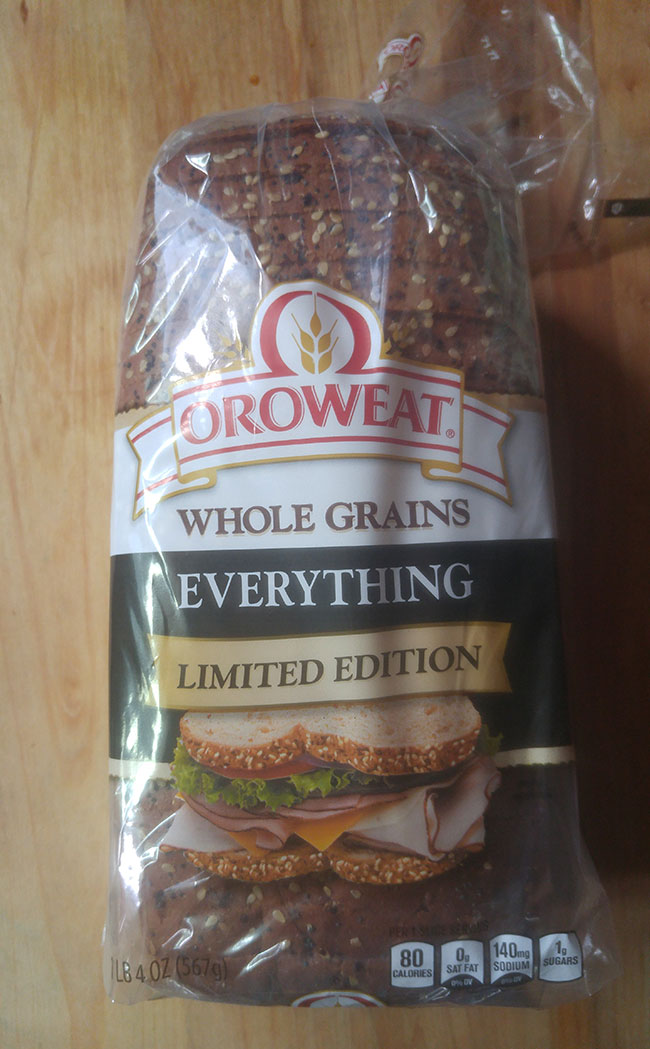 Orowheat Everything Bread