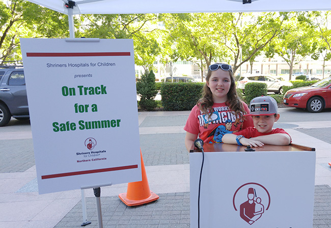 Shriners Hospitals For Children® - On Track For A Safe Summer