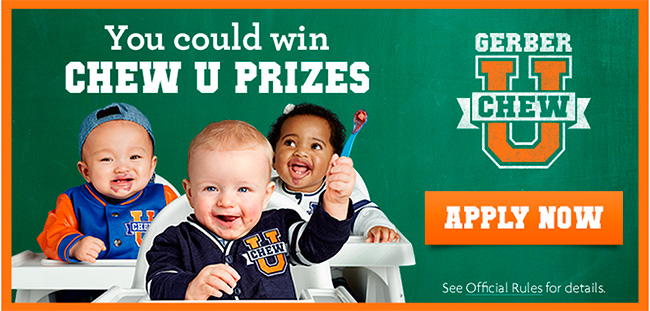 Gerber Chew U Instant Win Promotion