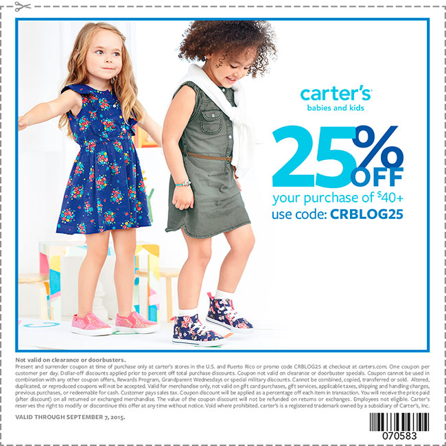 Carter's Coupon Code