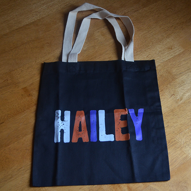 Personalized "Hailey" bag