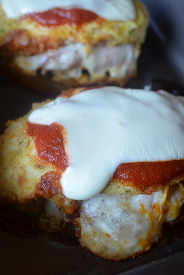 Pizza Stuffed Chicken Breast Recipe