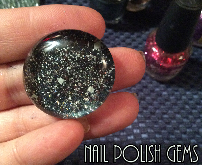 4. "Glitter nail polish with gems" - wide 3