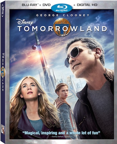 Tomorrowland Blu-ray cover