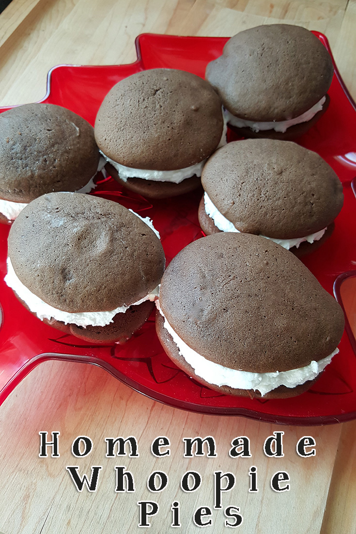 Homemade Whoopie Pies