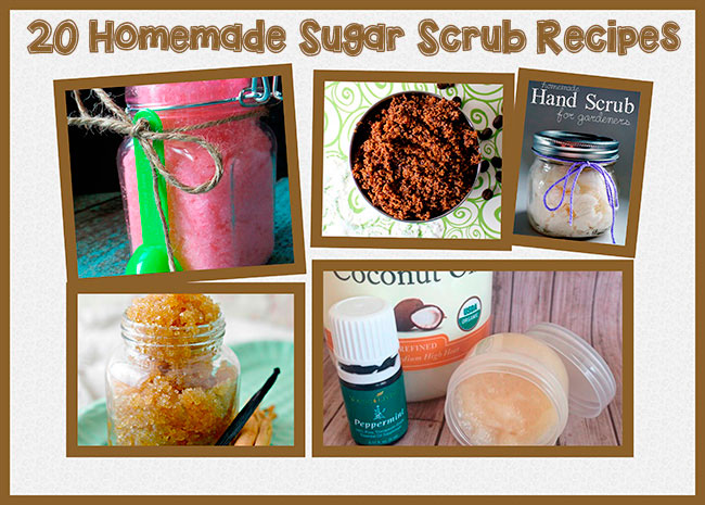 Homemade Sugar Scrub Recipes