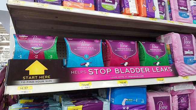 Stop bladder leakage with Impressa Bladder Supports