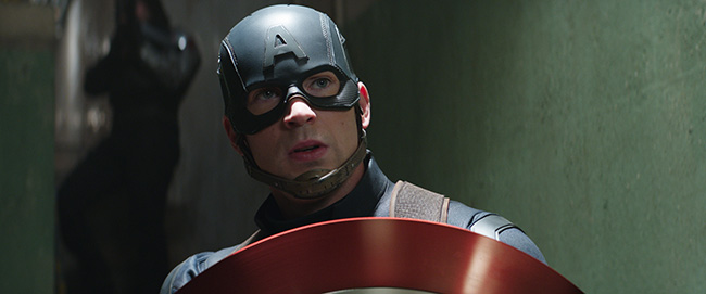 Chris Evans as Captain America