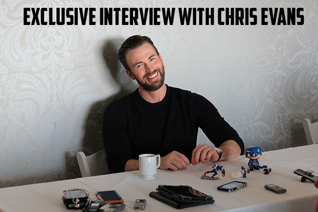Exclusive Interview with Chris Evans - #CaptainAmericaEvent