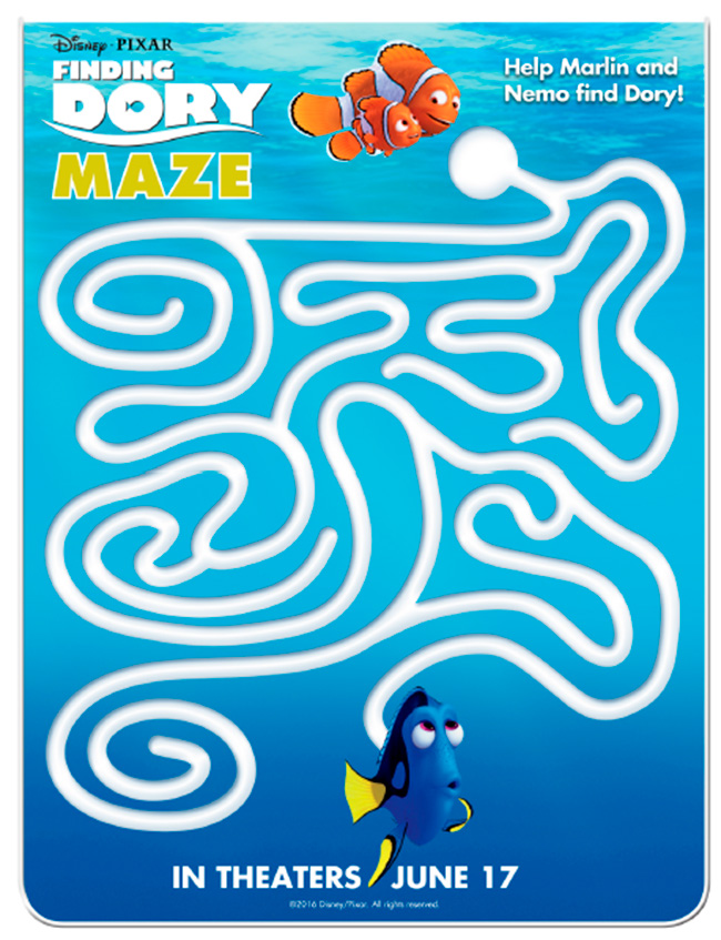 Finding Dory Maze