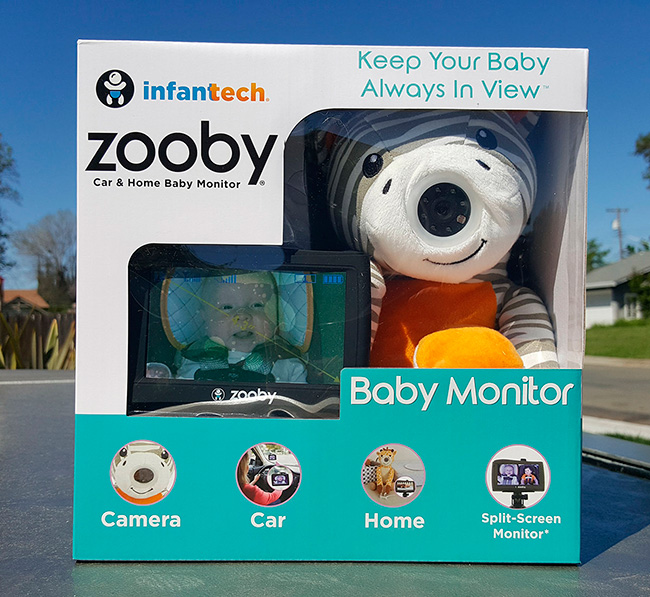 Zooby Car & Home Baby Monitor