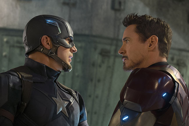 Captain America and Iron Man