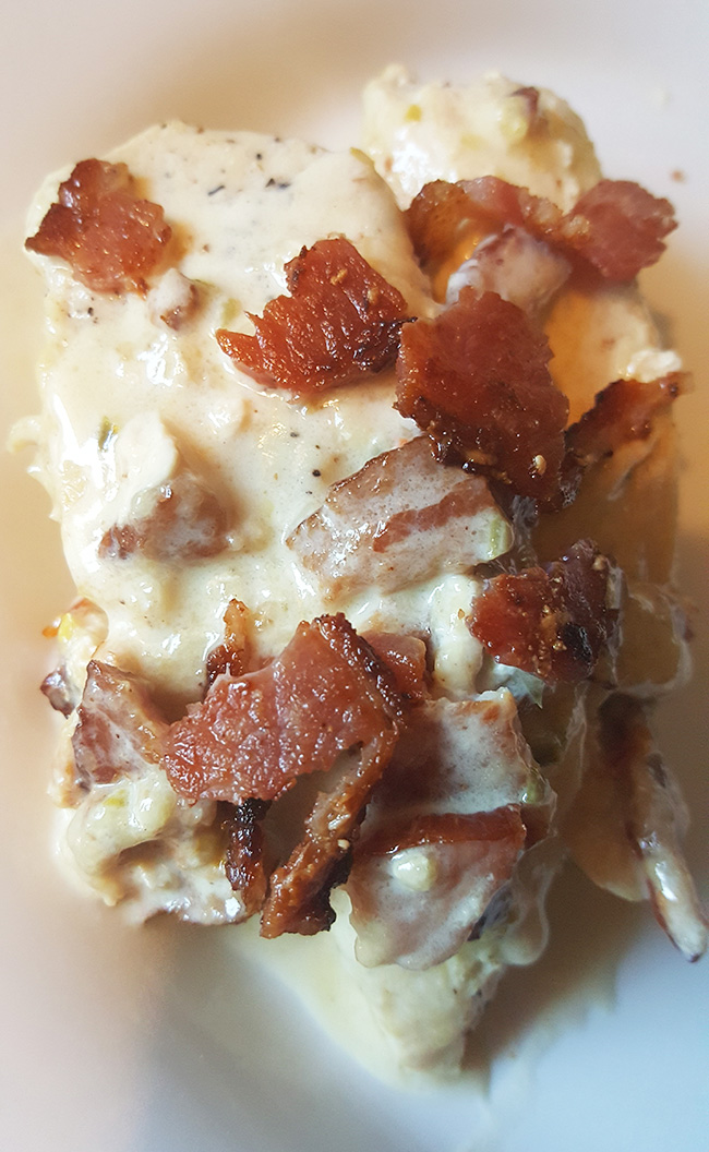 Creamy Pepperjack & Bacon Chicken