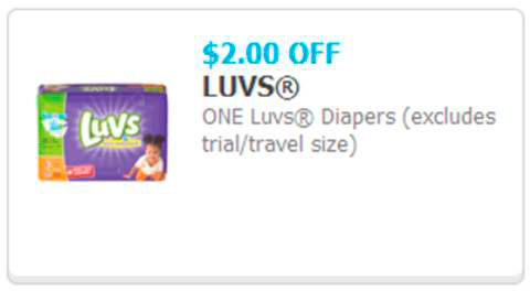 Luvs Diaper Printable Coupon