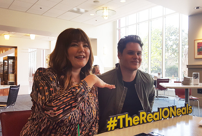 Mary Hollis and Matt Shively from The Real O'Neals #ABCTVEvent