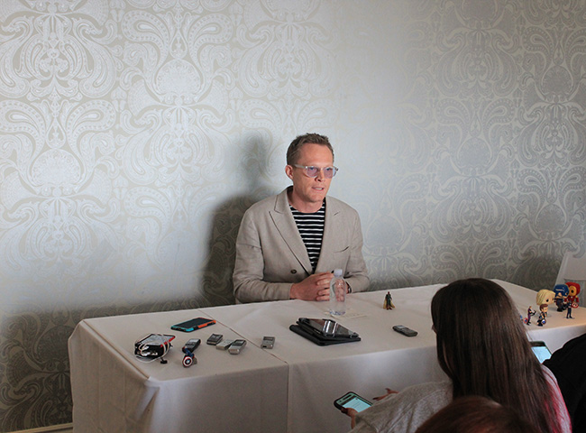 Paul Bettany Civil War Press Junket