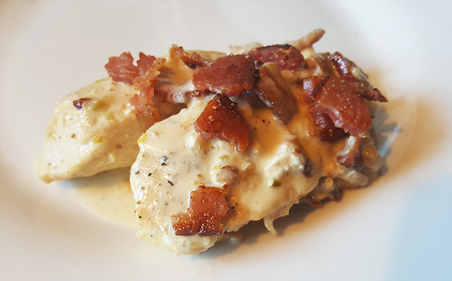 Recipe for Creamy Pepperjack And Bacon Chicken