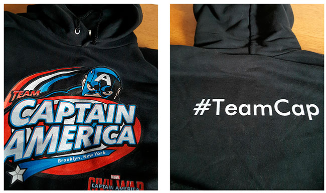 Teamcap sweatshirt