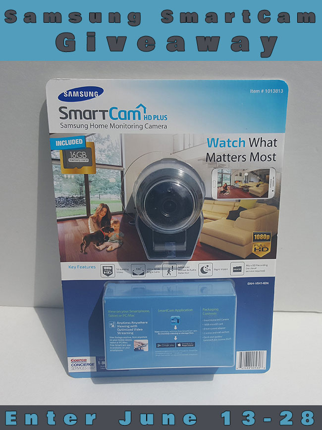 Samsung SmartCam HD Plus Giveaway