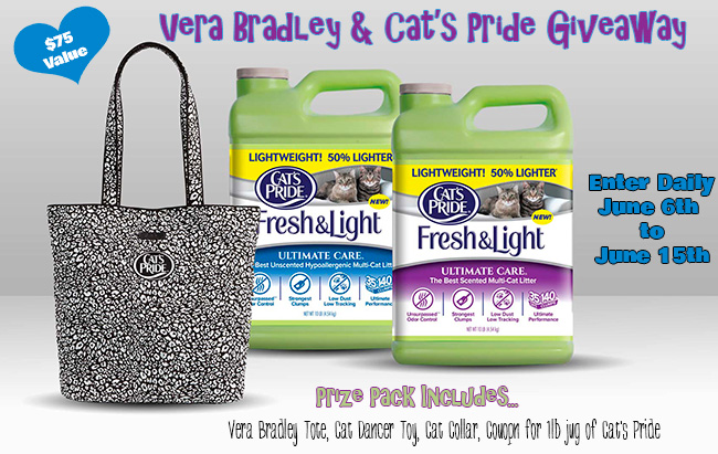 Vera Bradley & Cat's Pride Giveaway