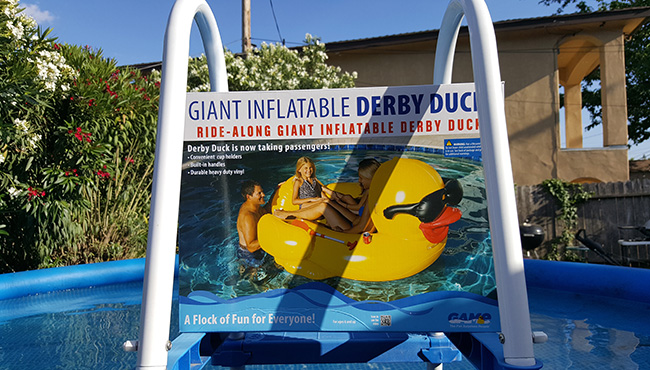 Giant Inflatable Derby Duck