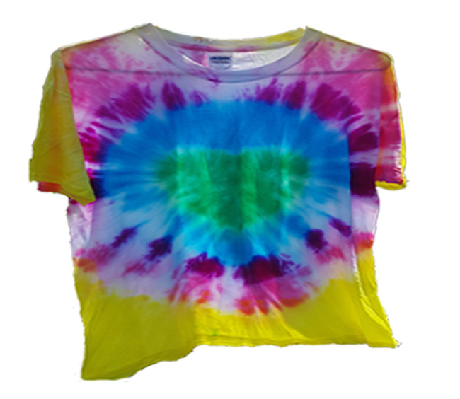 Heart Tie Dye T-shirt