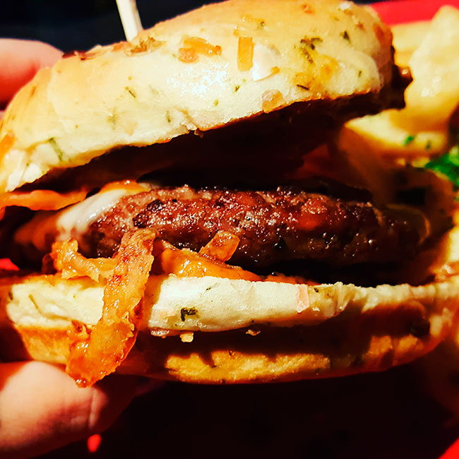 A.1. Peppercorn burger at Red Robin