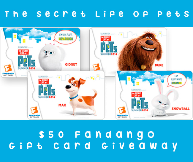 The Secret Life Of Pets Giveaway
