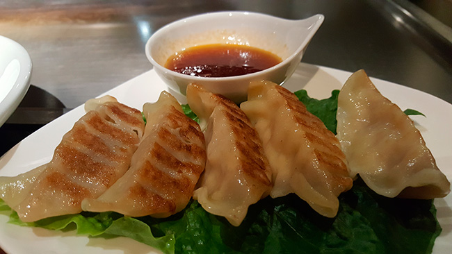 Benihana Pan Fried Beef Gyoza Dumplings